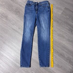 Madewell Women's Skinny Jeans in Medium Blue Wash